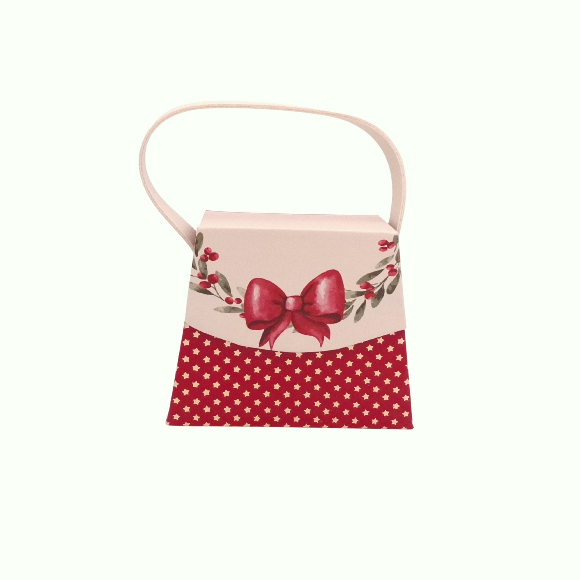 MINI Handtaschen-Geschenkschachtel Zauberhafte Weihnachten