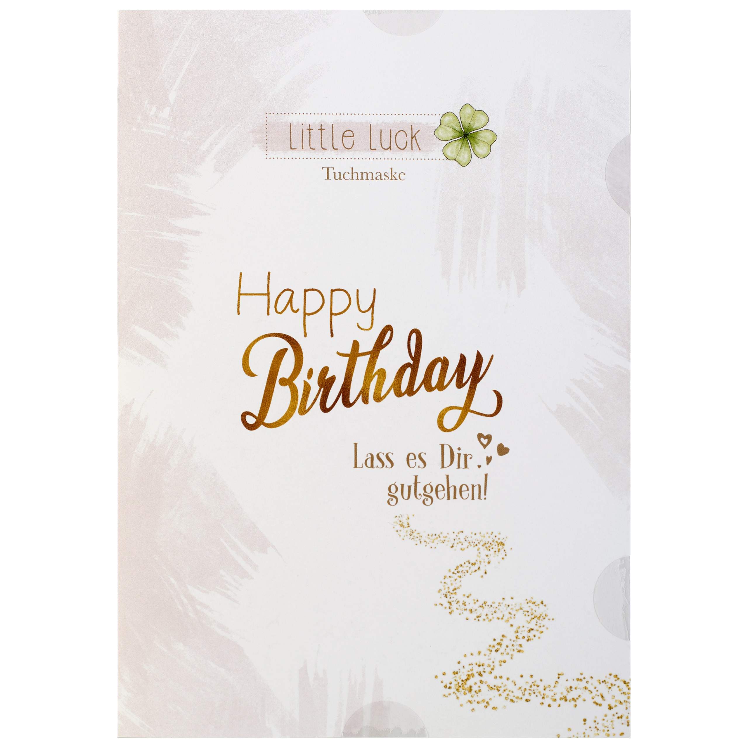 Little Luck Set Tuchmaske, 24 Stk, 8-fach sort