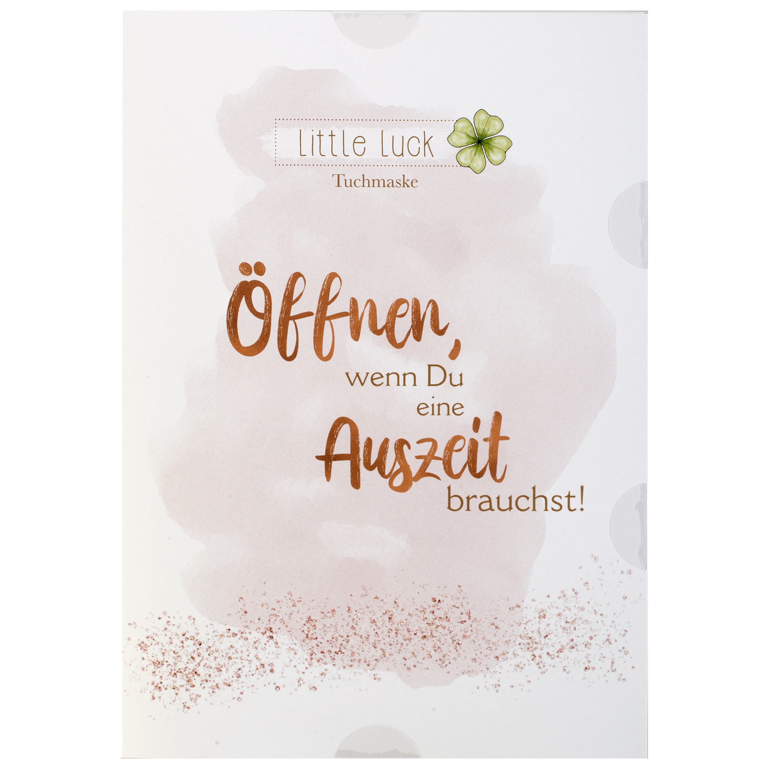 Little Luck Set Tuchmaske, 24 Stk, 8-fach sort