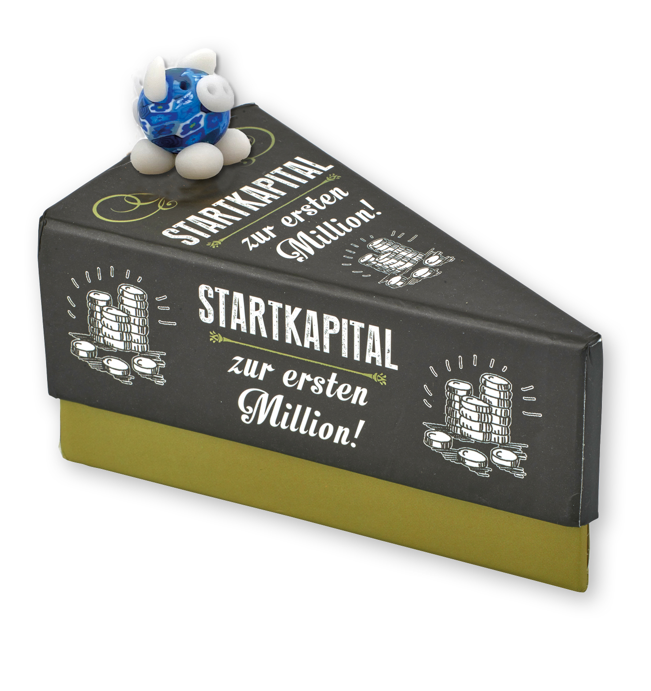 Set Geschenkschachtel "Schwarzgeld / Startkapital" mit Figur