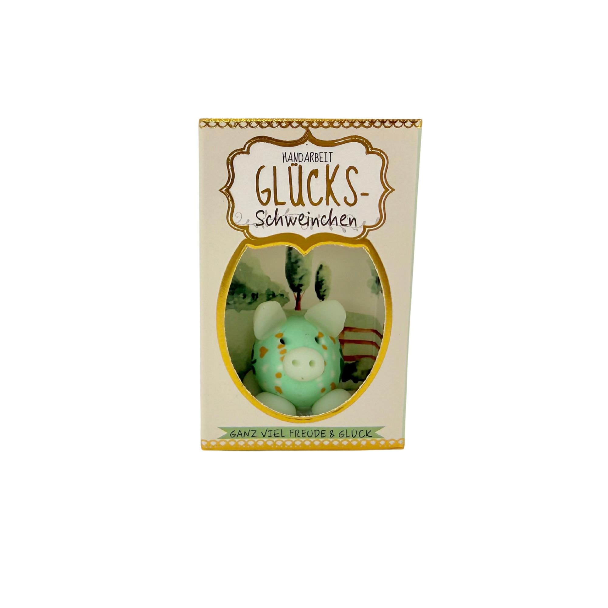 SET Glücksschweinchen in Schächtelchen, 40 Stk, 5-fach sort
