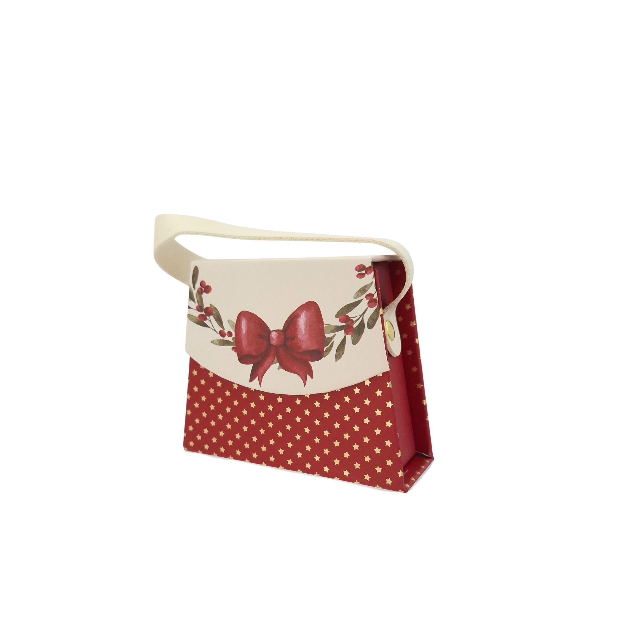 SET MINI Handtaschen-Geschenkschachtel Weihnachten, 12 Stk.