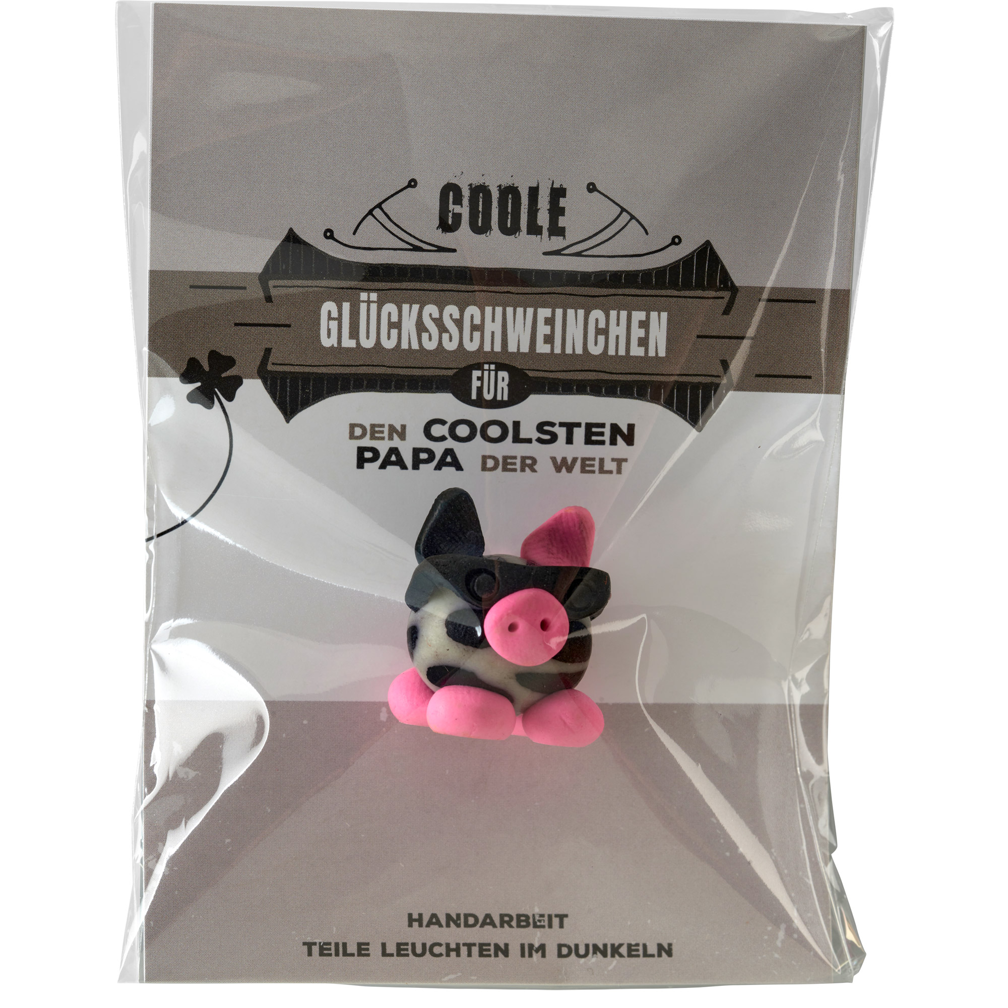 Set Glücksschwein, 21 Stk, 3-fach sort