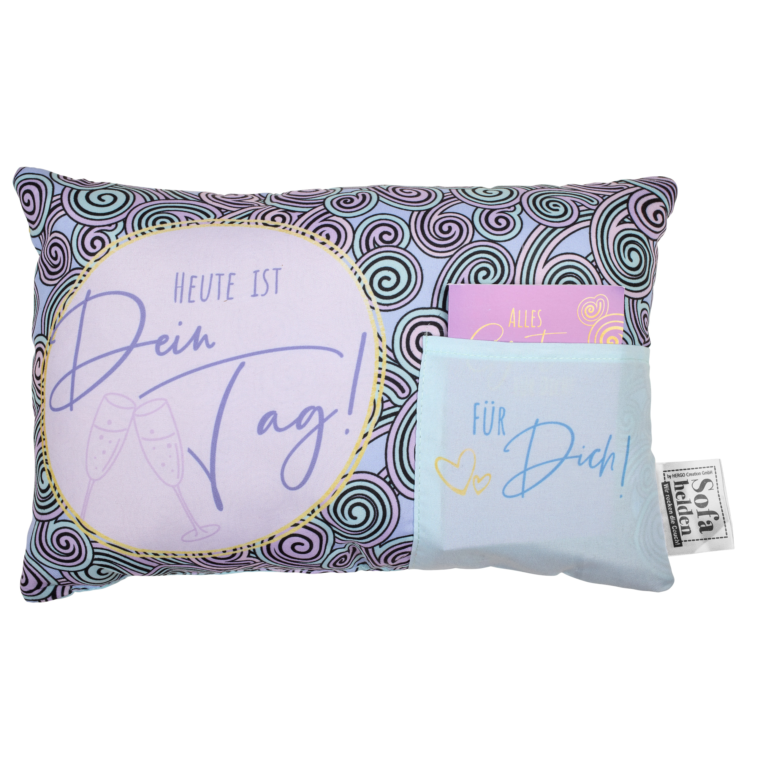 SET Geschenk-Kissen mit Karte, 27 Stk, 9-fach sort