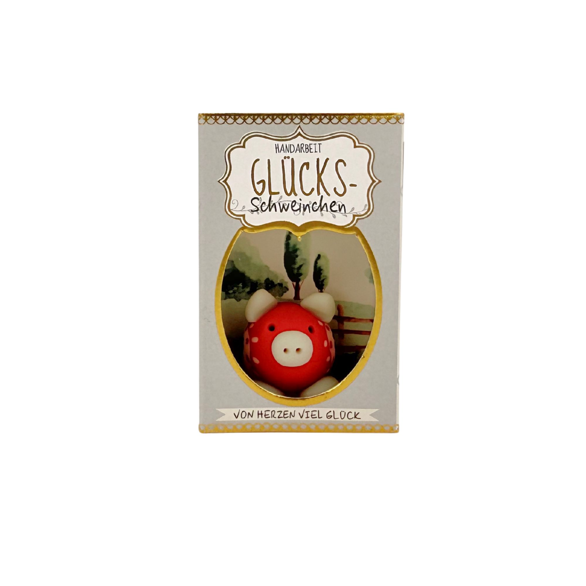SET Glücksschweinchen in Schächtelchen, 40 Stk, 5-fach sort
