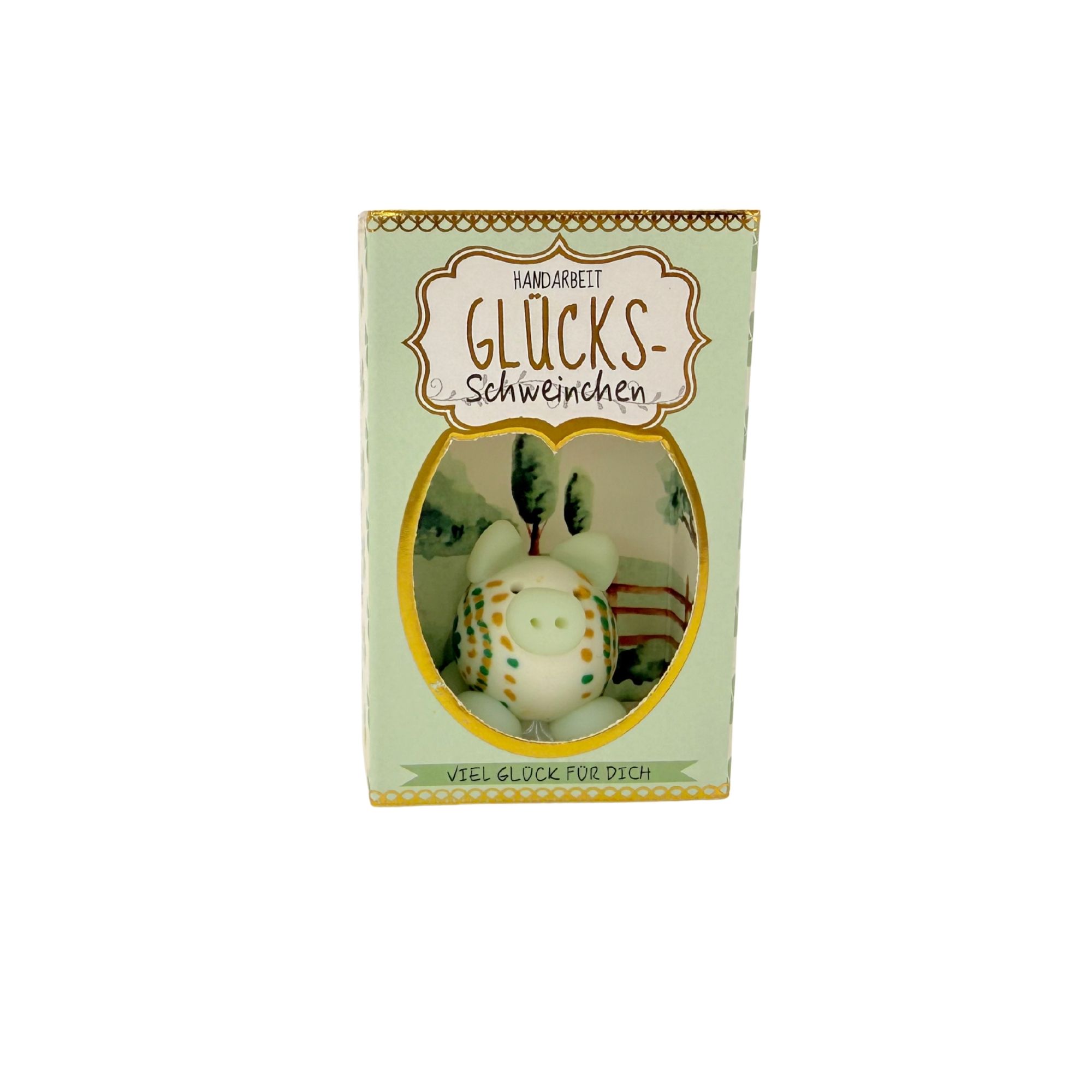 SET Glücksschweinchen in Schächtelchen, 40 Stk, 5-fach sort