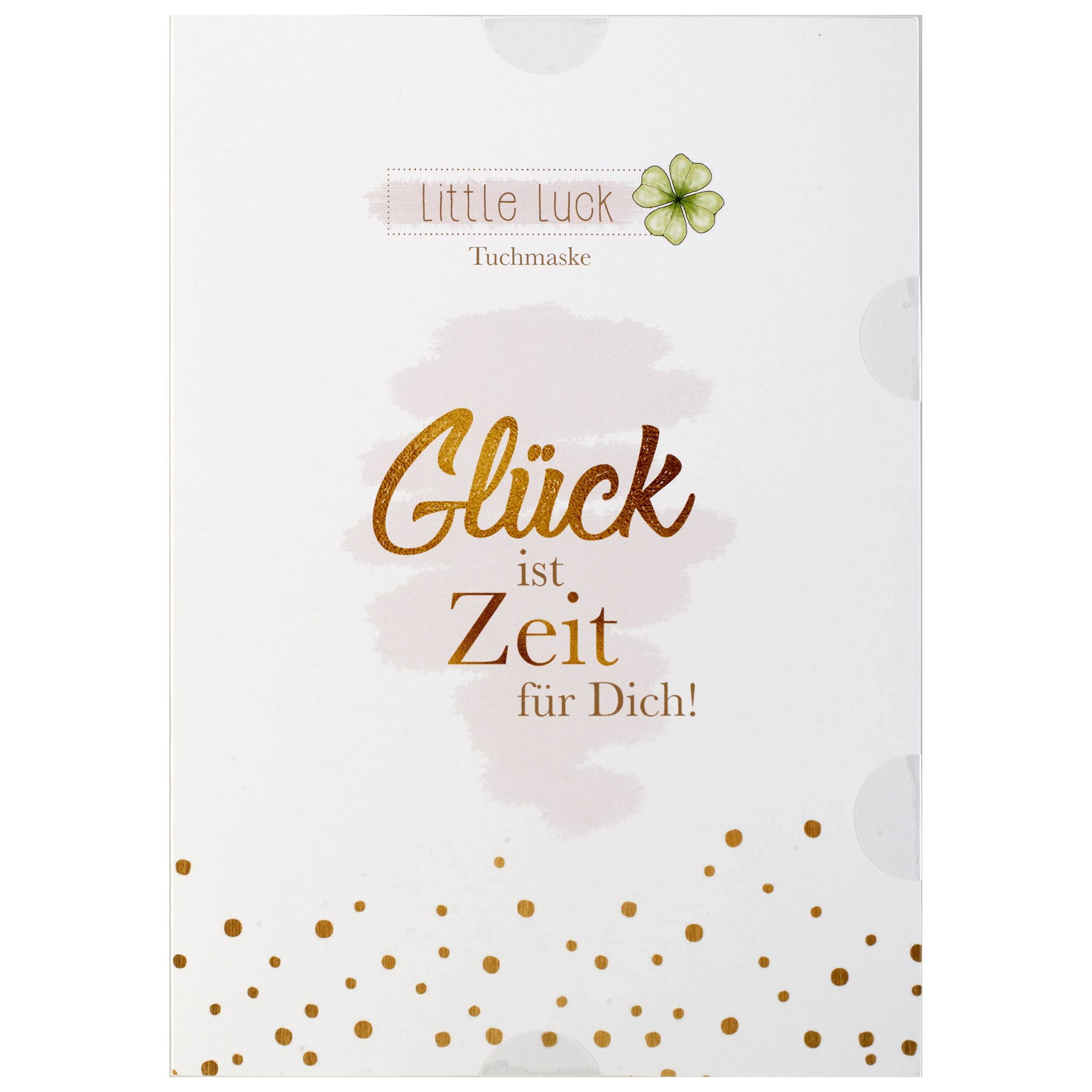 Little Luck Set Tuchmaske, 24 Stk, 8-fach sort