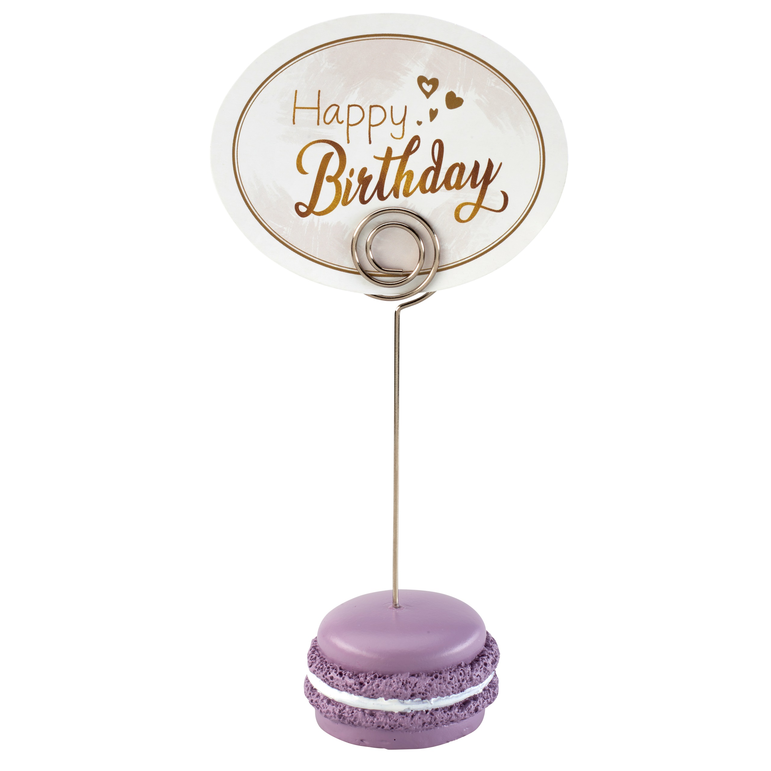 Little Luck Set Macaron Fotohalter, 16 Stk, 4-fach sort.