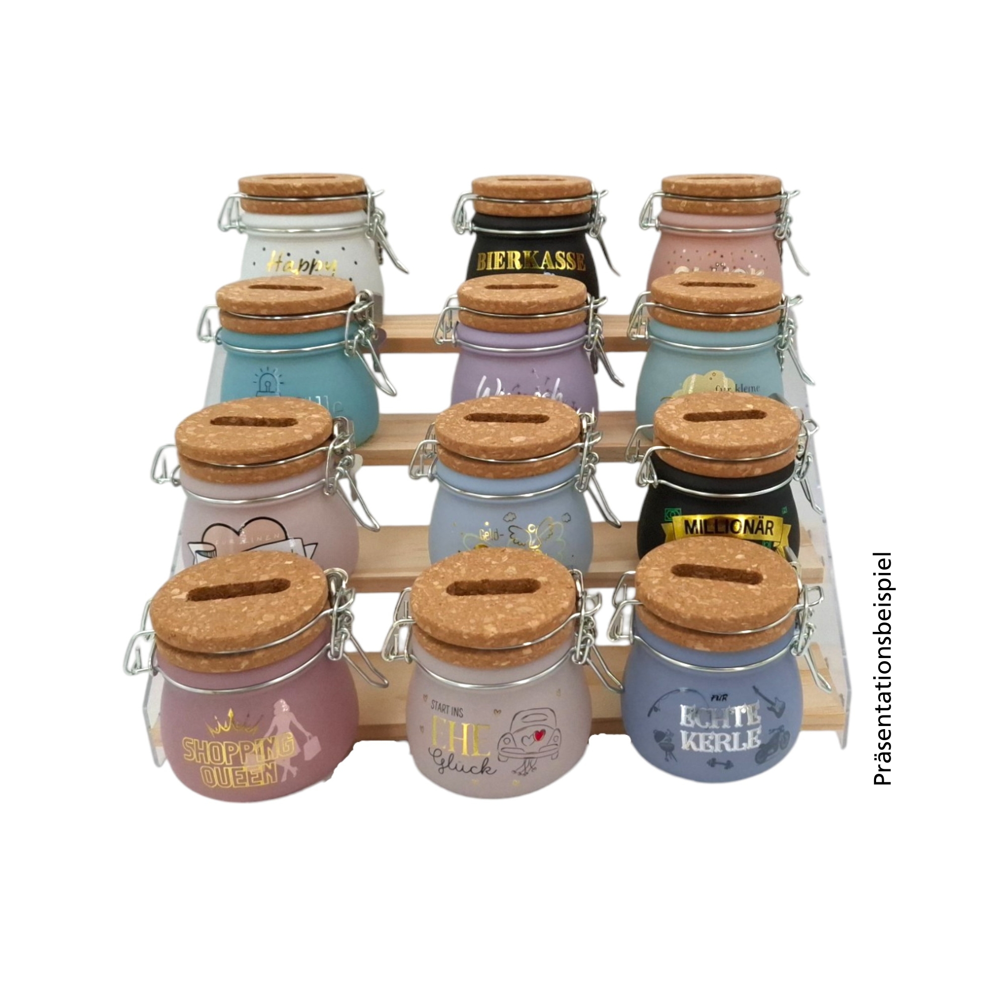 SET Sparglas MINI, 24 Stk., 12-fach sort.