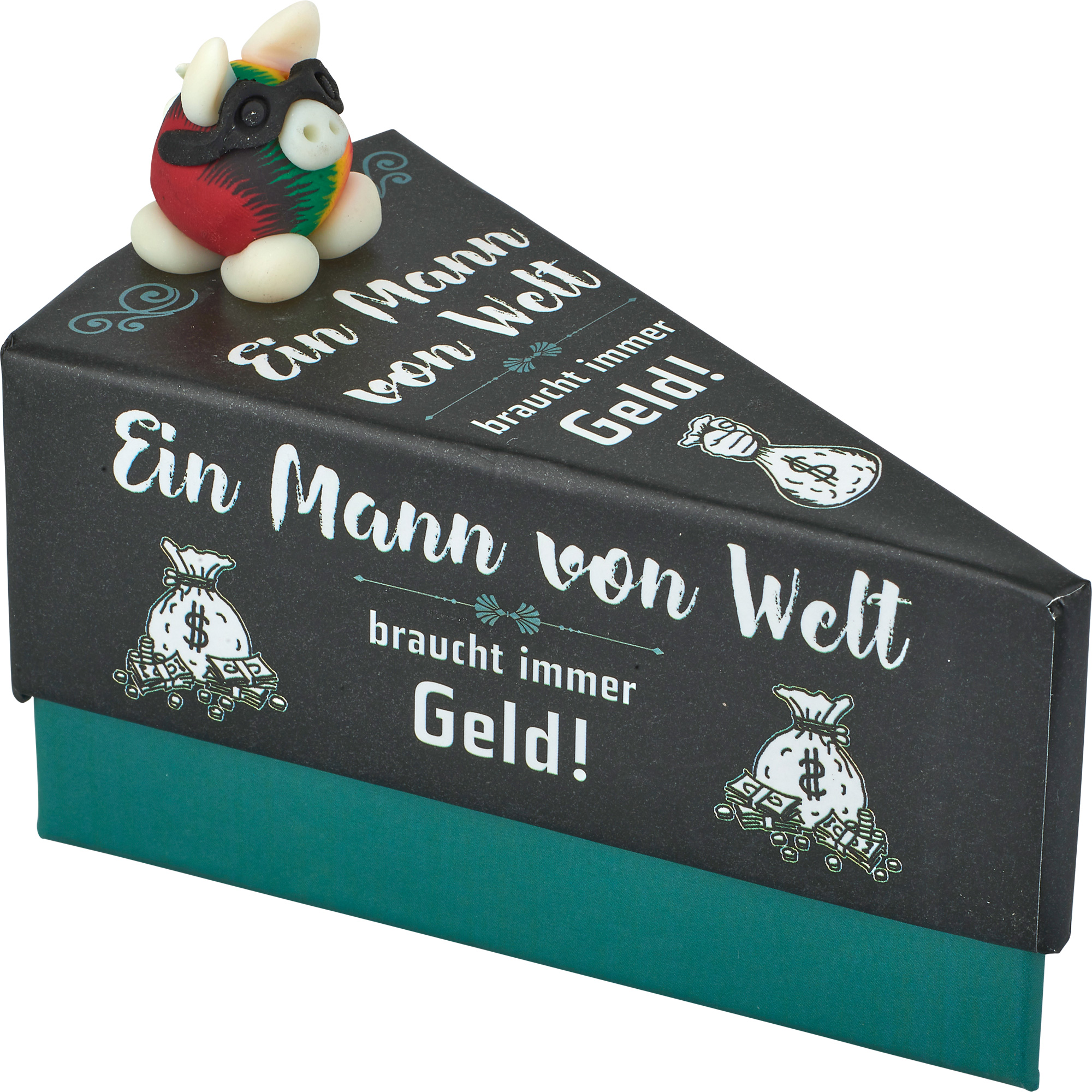 Set Geschenkschachtel "Mann von Welt / Prämie" mit Figur