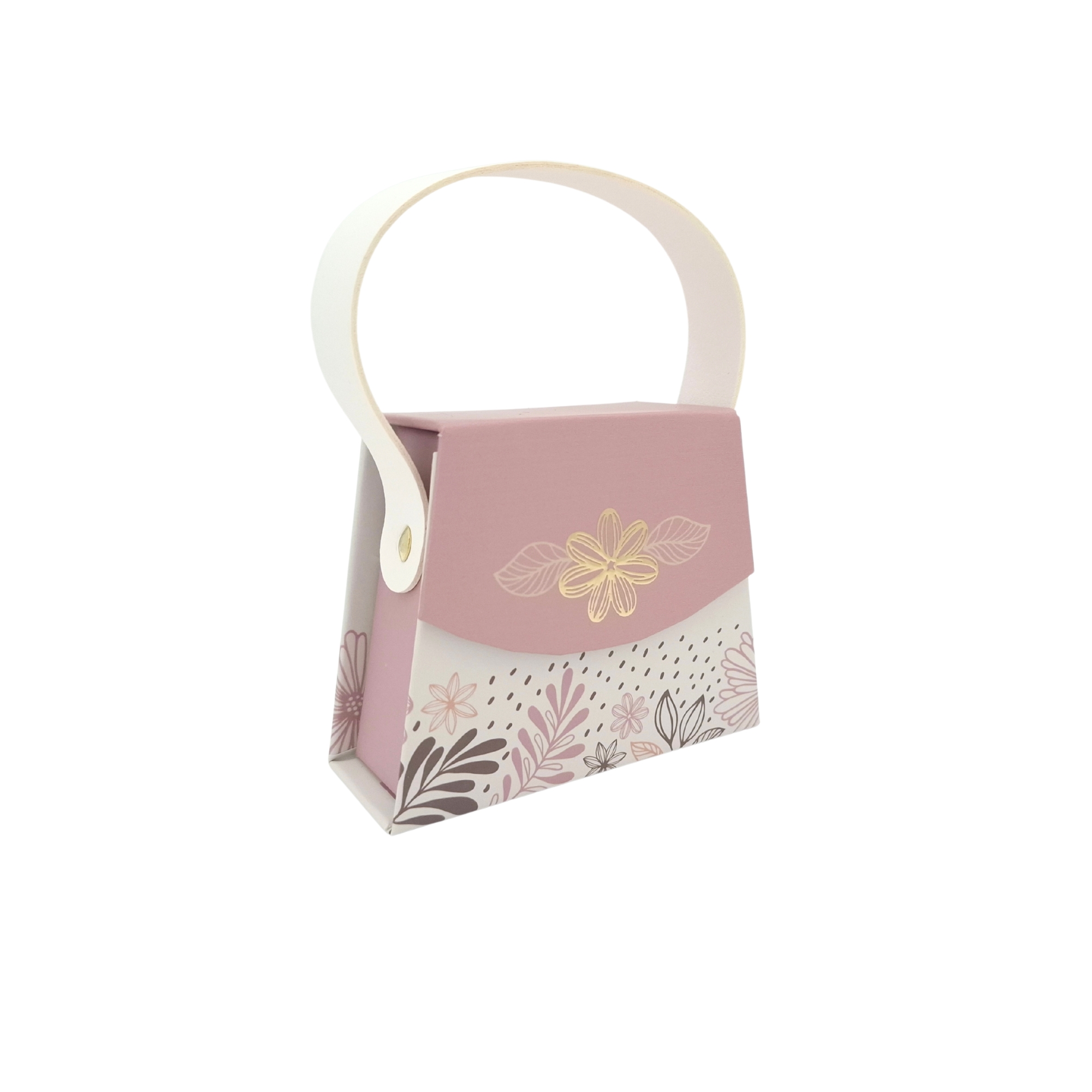 Mini Handtaschen-Geschenkschachtel, Floral