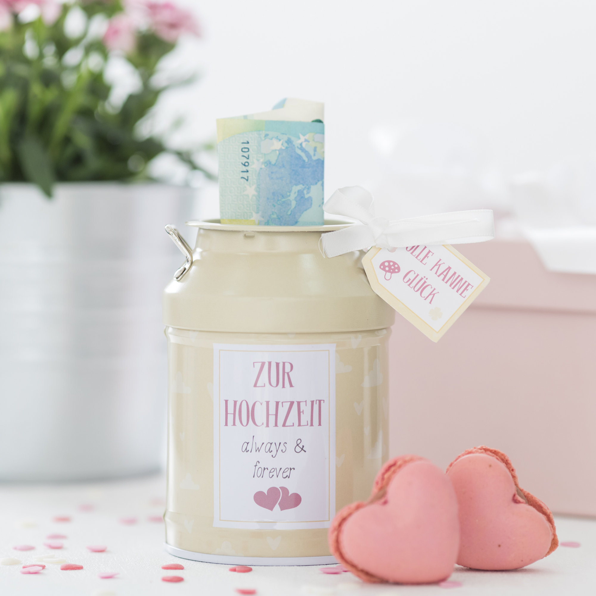 Glückskännchen "Zur Hochzeit"