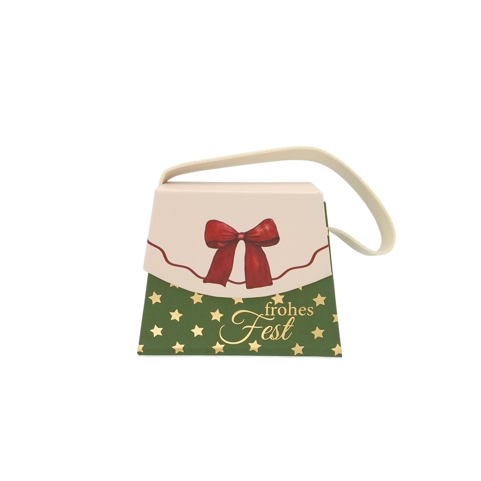 SET MINI Handtaschen-Geschenkschachtel Weihnachten, 12 Stk.