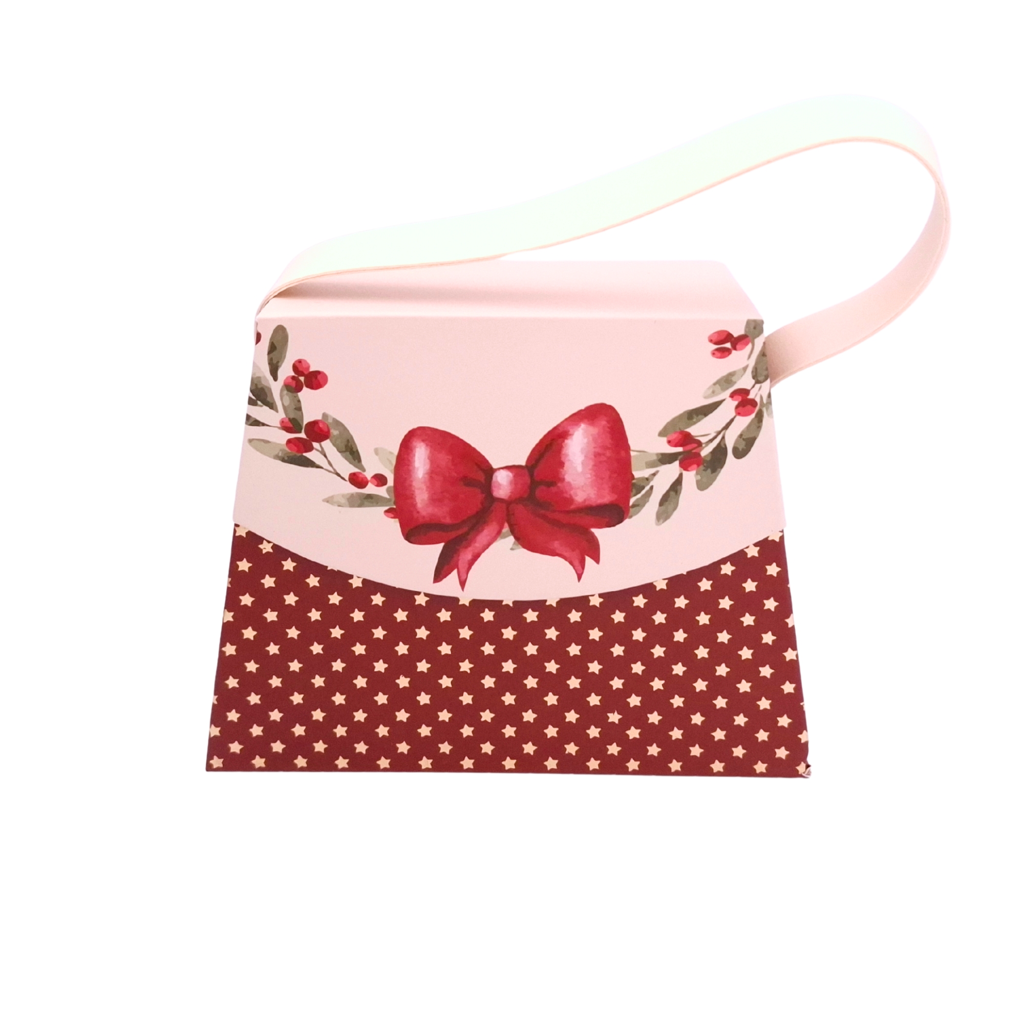 Handtaschen-Geschenkschachtel Zauberhafte Weihnachten