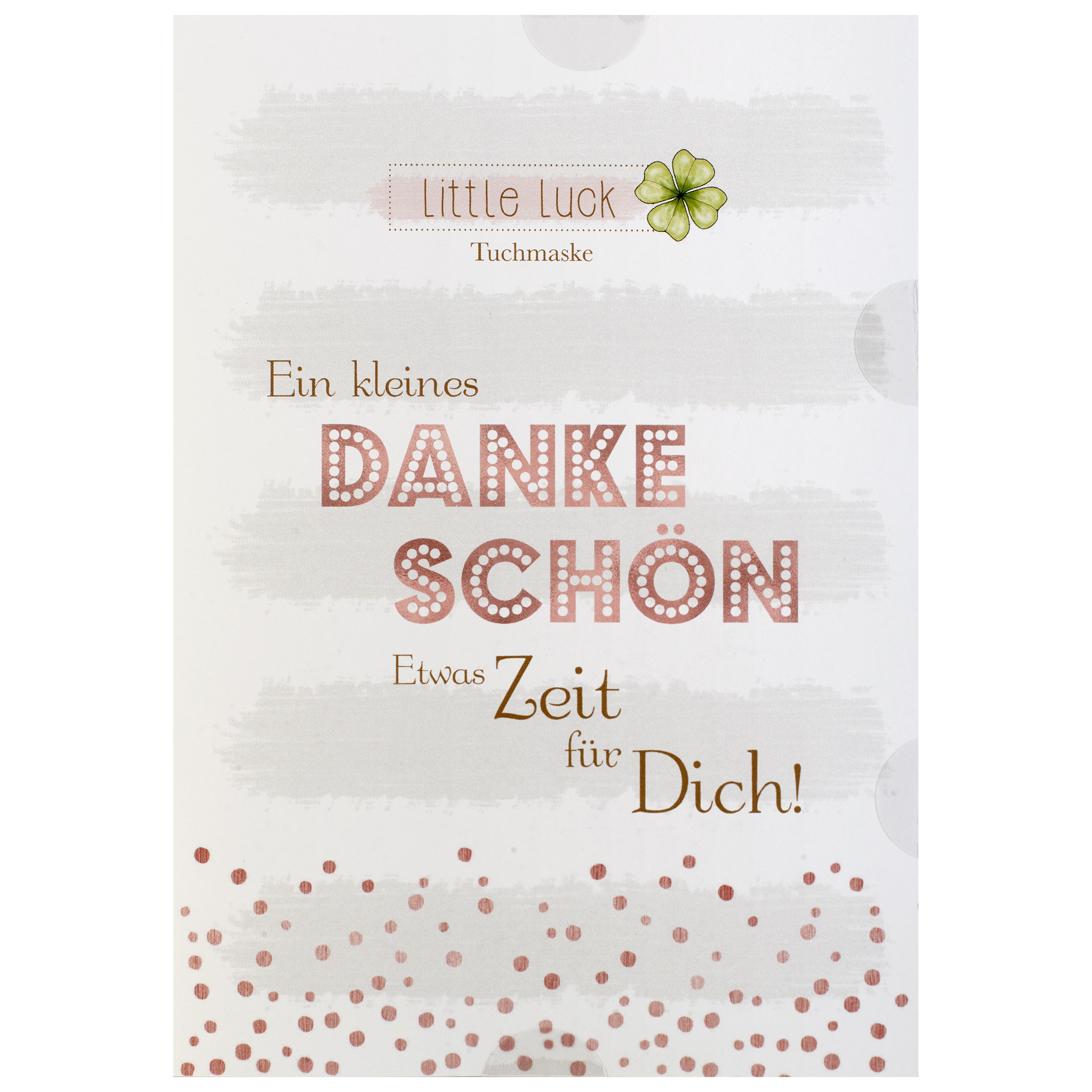 Little Luck Set Tuchmaske, 24 Stk, 8-fach sort