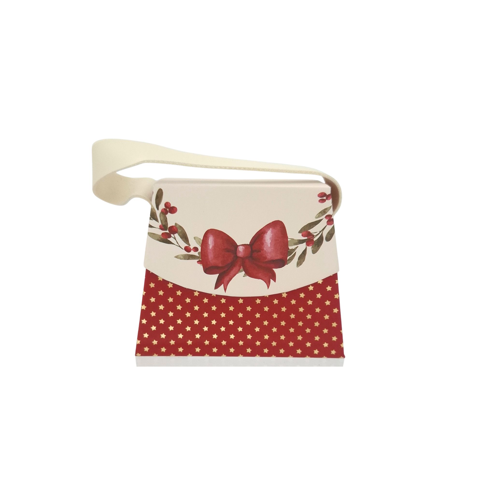 SET MINI Handtaschen-Geschenkschachtel Weihnachten, 12 Stk.
