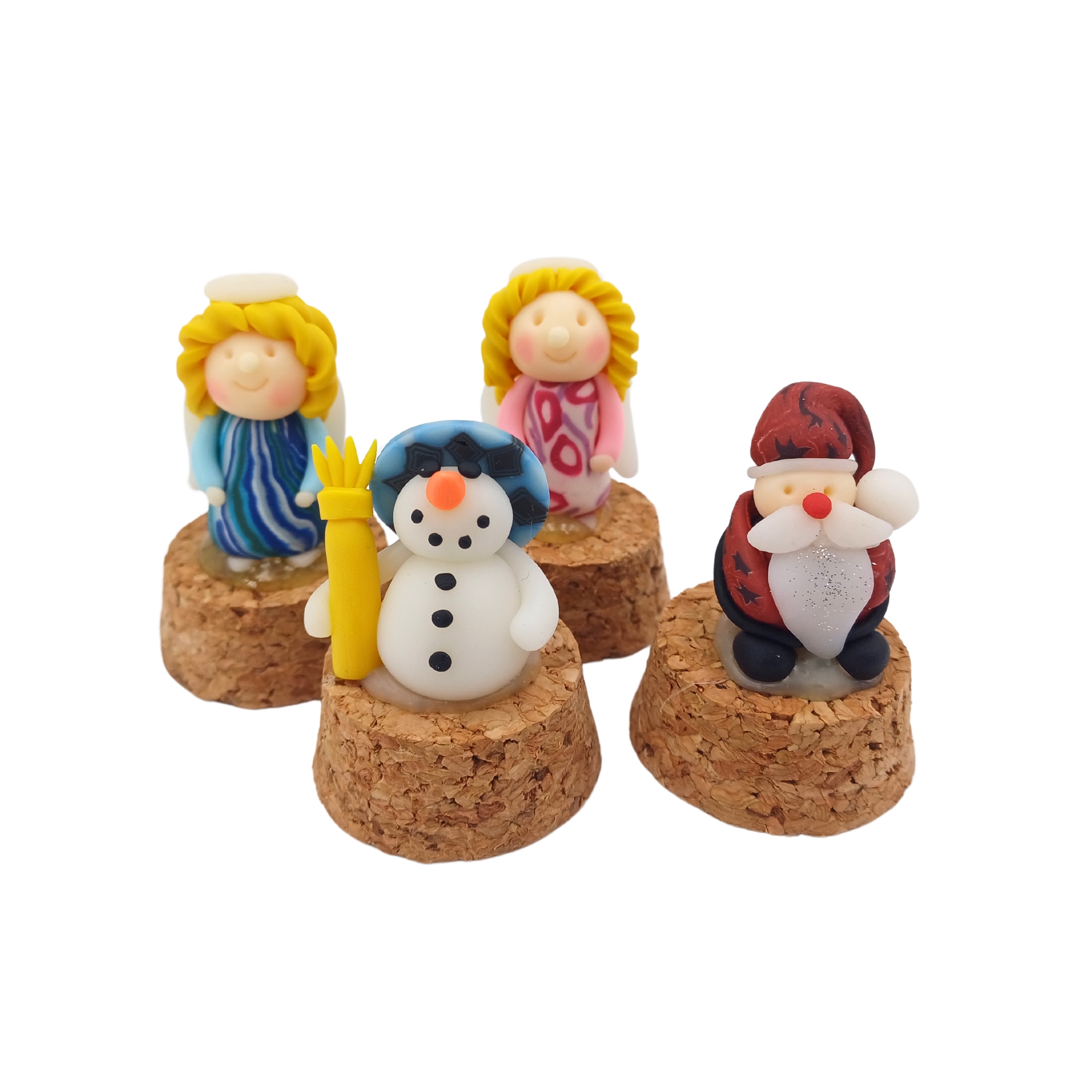 SET Weihnachtsbegleiter im Glas, 25 Stk, sort. im Display