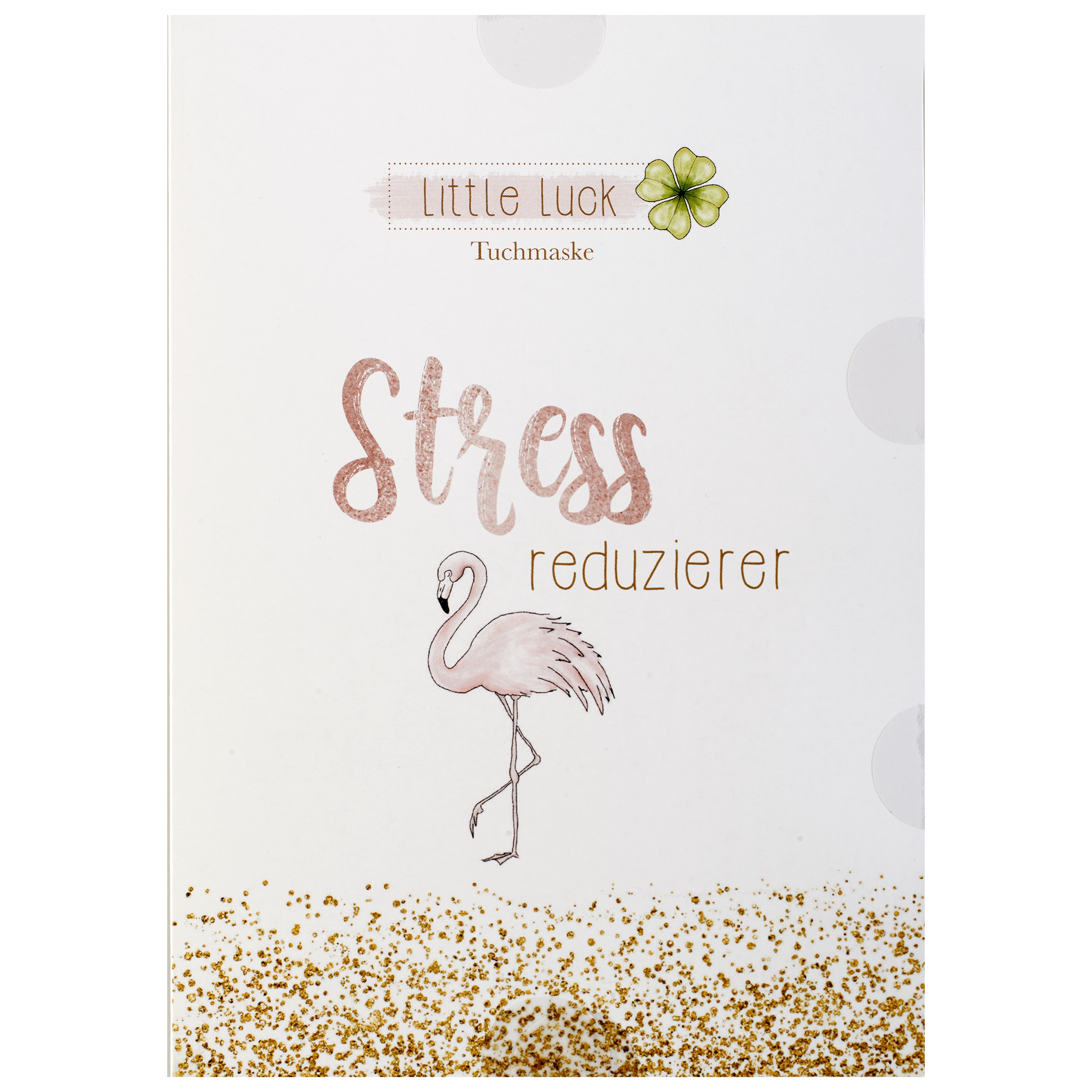 Little Luck Set Tuchmaske, 24 Stk, 8-fach sort