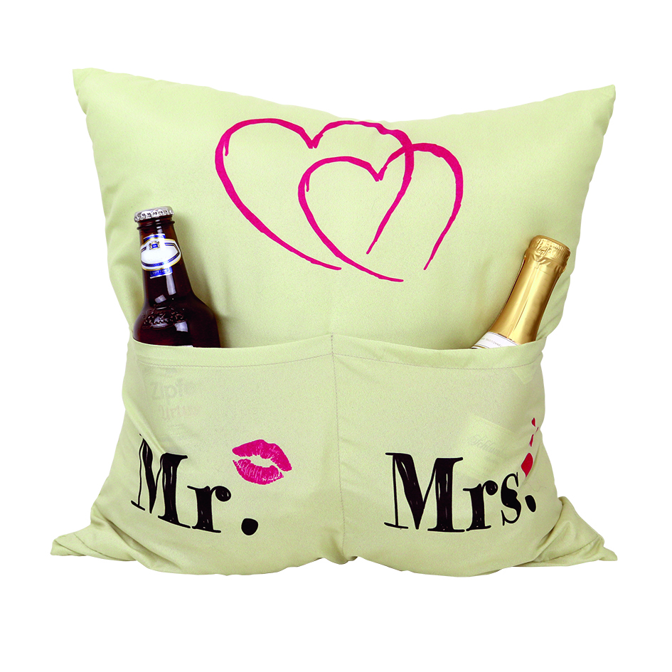 Sofahelden Kissen Mr. & Mrs.