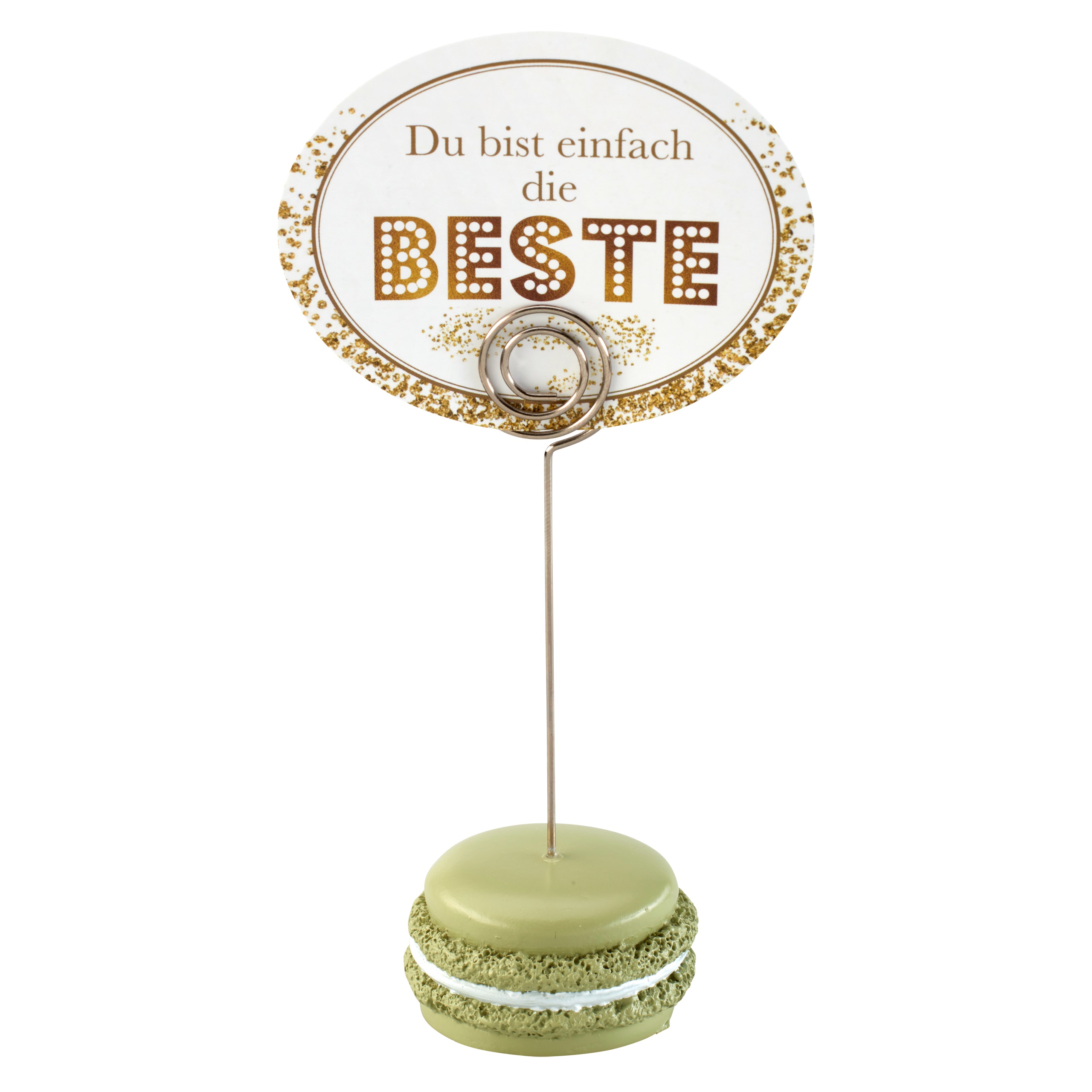 Little Luck Set Macaron Fotohalter, 16 Stk, 4-fach sort.