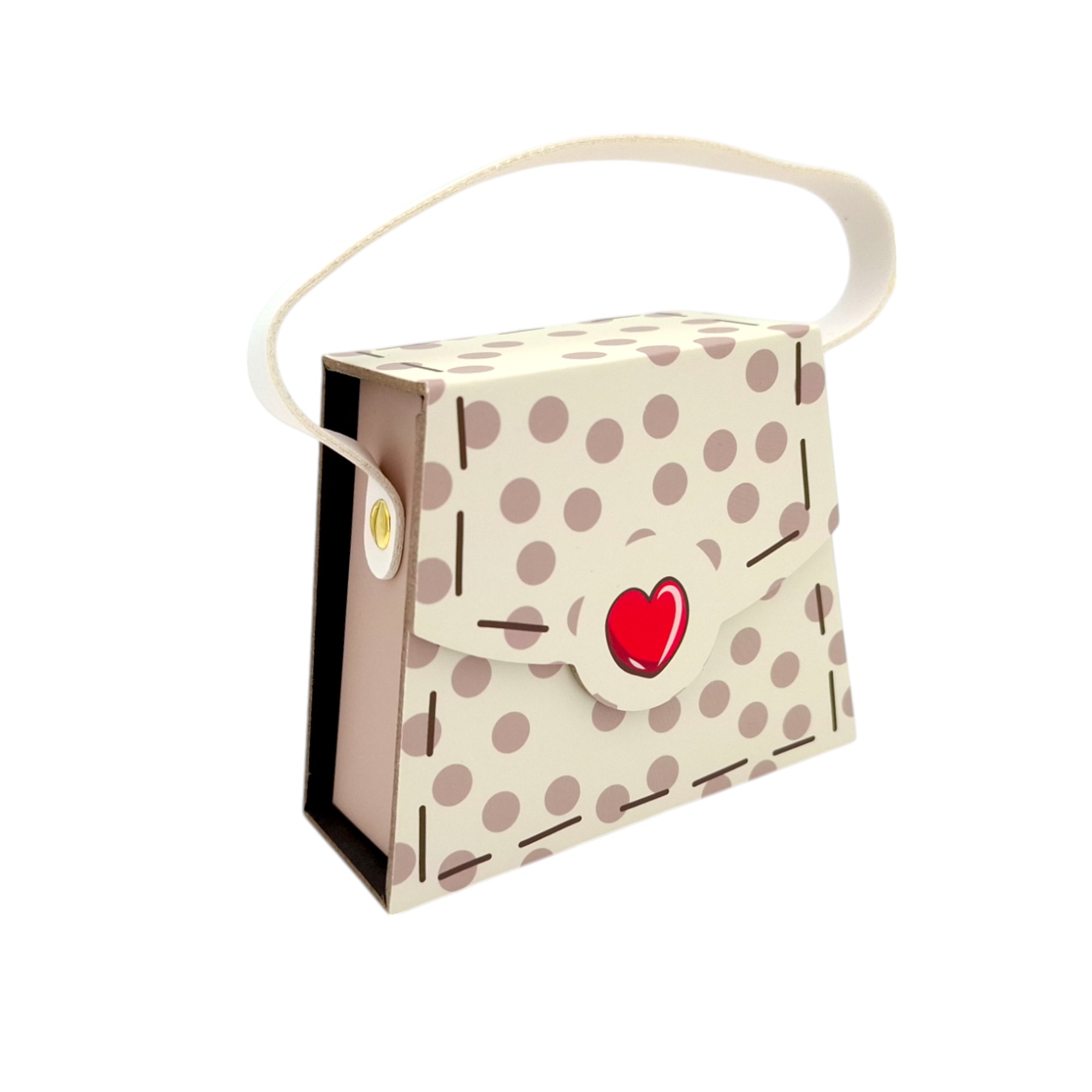 SET Liebe Mini Handtaschen-Geschenkschachtel, 4-fach sort, 16 Stk.